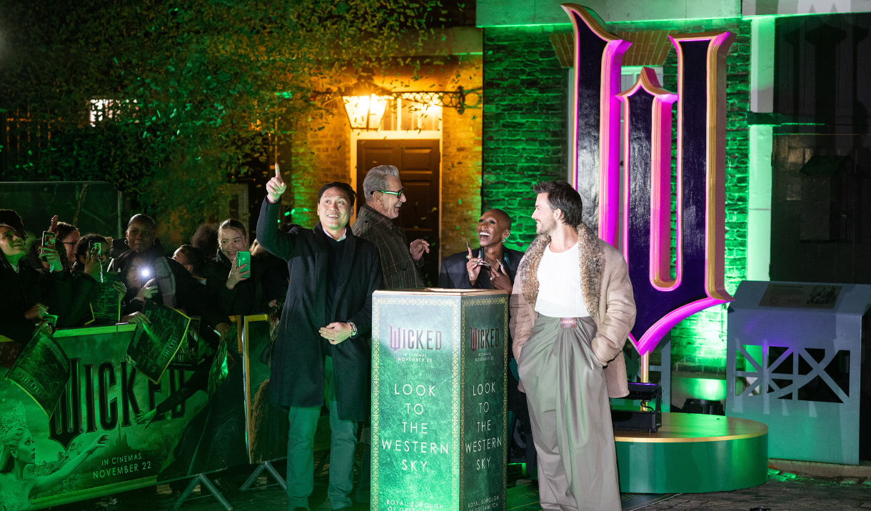 Wicked Cast at Royal Observatory in Greenwich for GreenWitch Launch